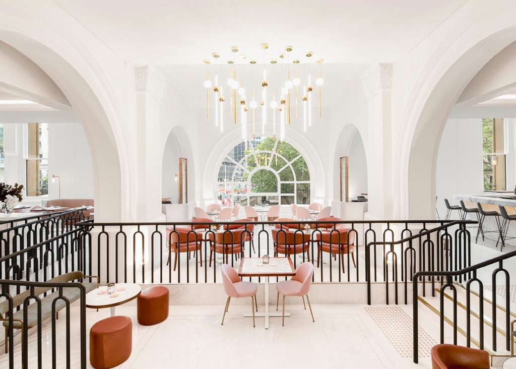 CJ Duncan was chosen by Trippas White Group to deliver the luxury fitout of restaurant & bar, Reign at the QVB,  Sydney's.