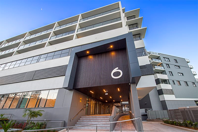 Cladding Works Complete at Pine Tree Lane, Terrigal